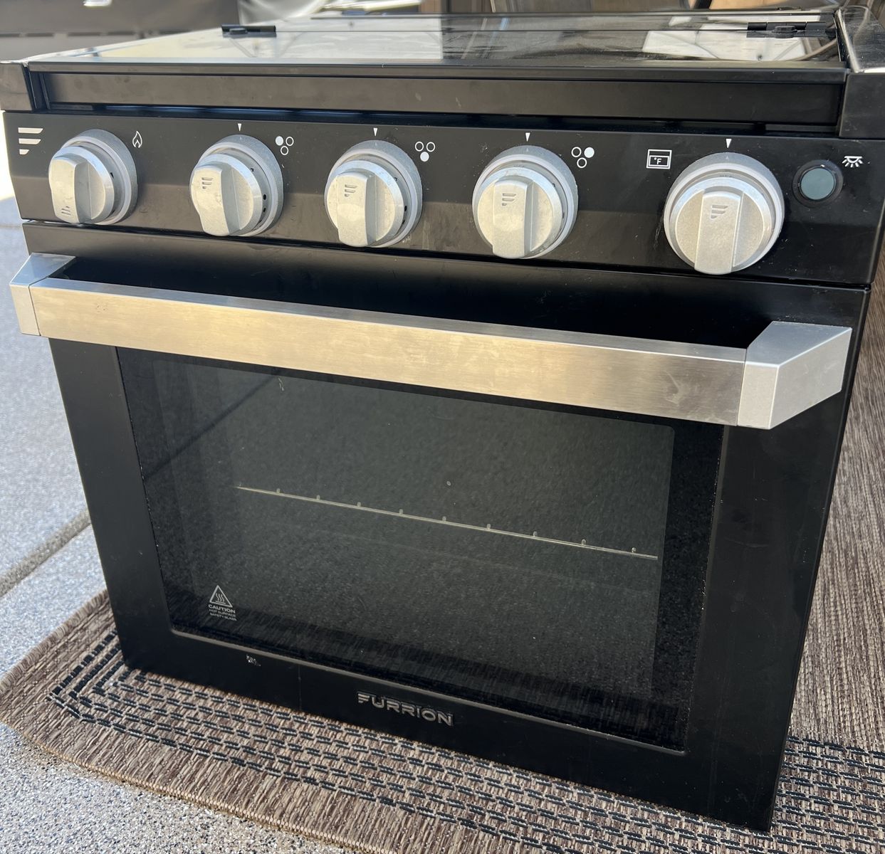 Furion RV Stove/Oven 21" FSRE21SA-BL