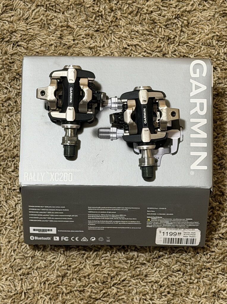 Garmin Rally XC 200 Power Meter Pedals