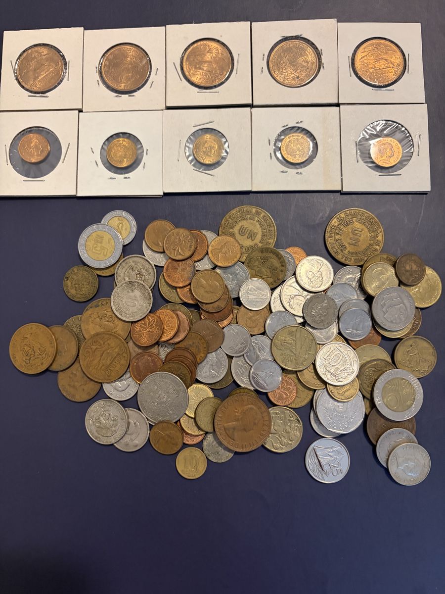 Foreign collectors coin lot