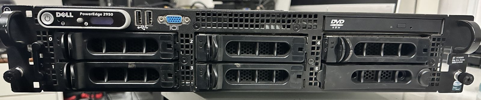 Dell PowerEdge 2950 – 2 x Dual Core Intel Xeon 5150 @ 2.66Ghz, 32 GB DDR2 RAM, 2.5TB Storage – Local Pickup Only - $300 OBO