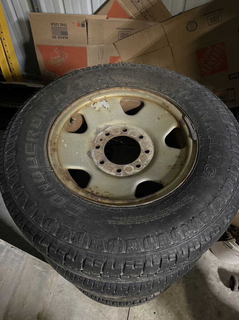 F250 F350 wheels And Tires 265/70R17