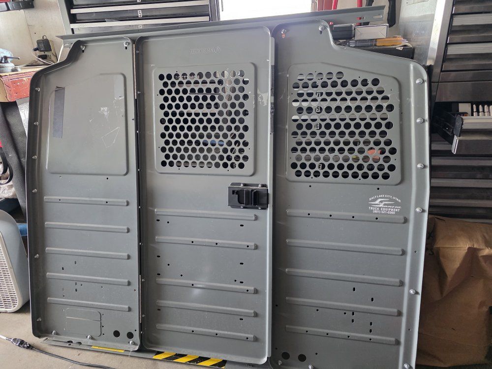 Partition Divider with Window for Cargo Van