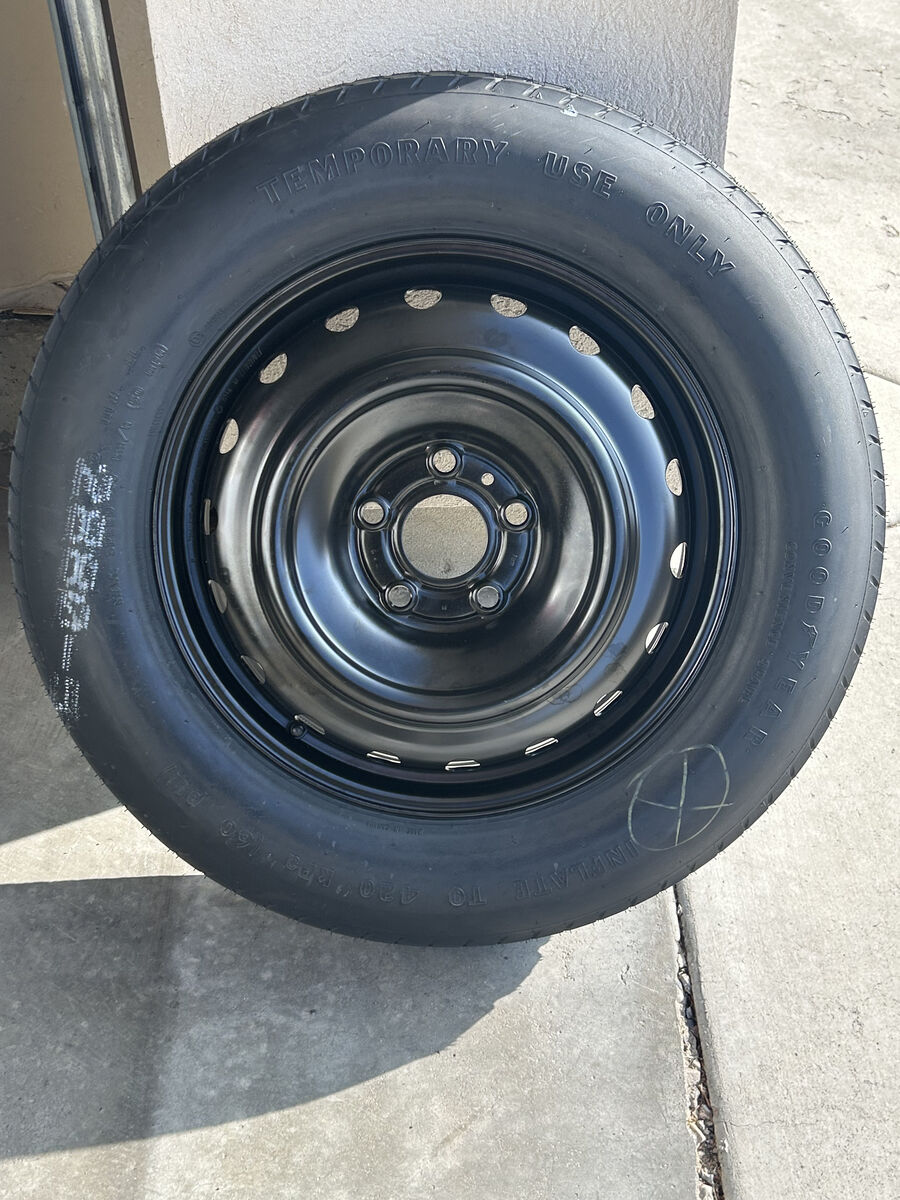 Goodyear T175/90D18 Temporary Spare tire & Wheel Donut - 18 Compact Spare 5 Lug - New