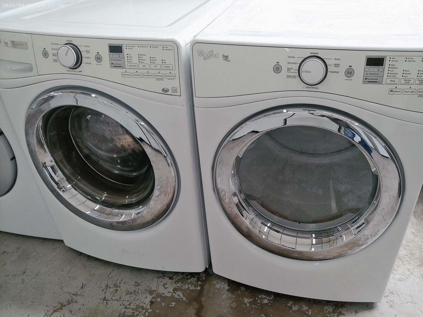 Whirlpool Duet Front Load Washer & Dryer~Tested and Guaranteed