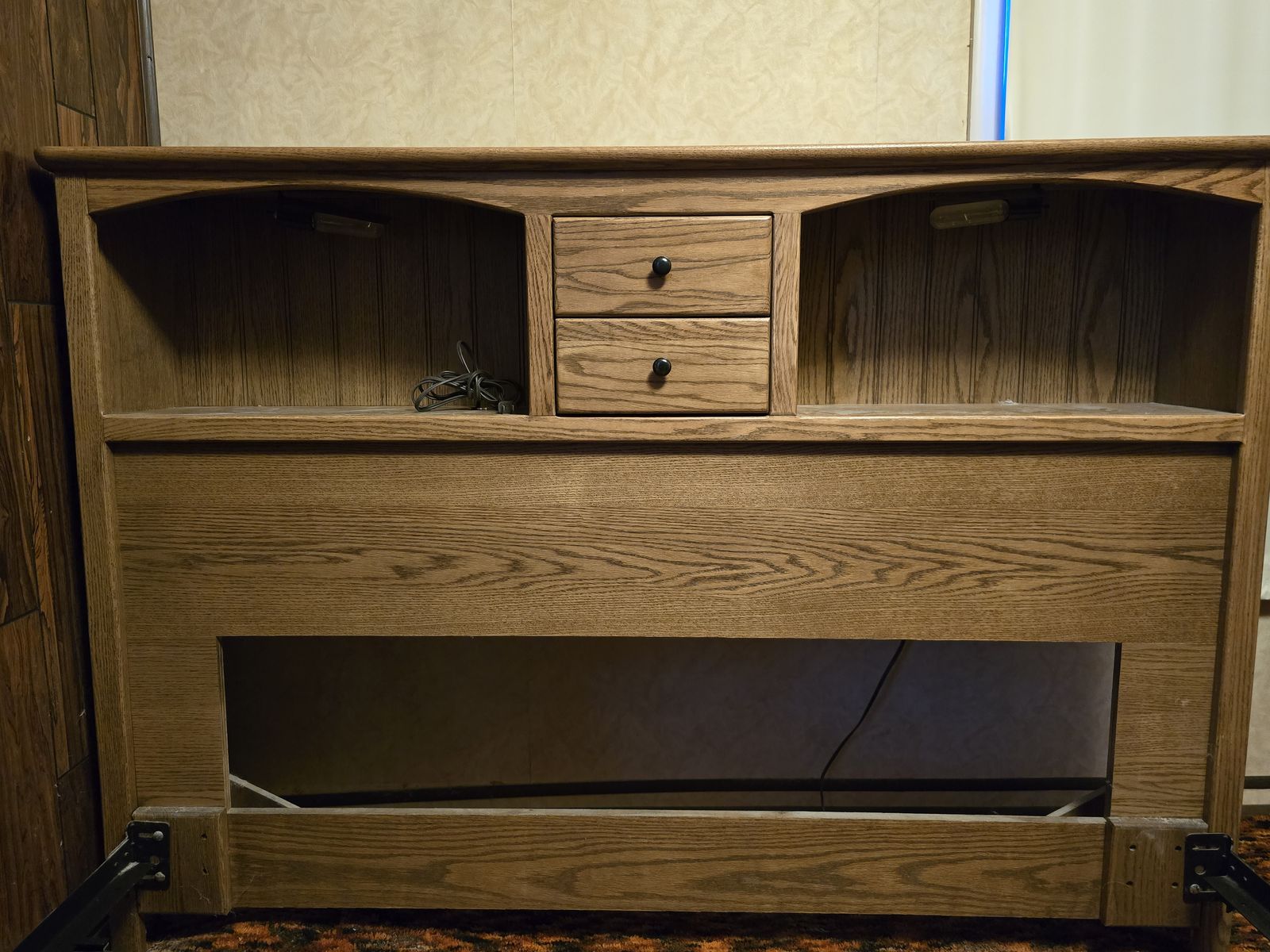 Queen headboard, bed frame and dresser