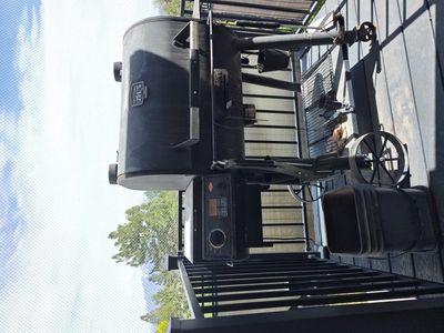 Oklahoma Joe's BBQ pellet smoker/grill