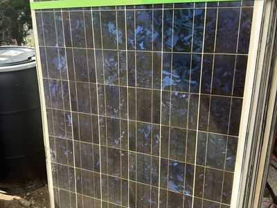 165 Watt Unframed Sharp Solar Panel)s) $40 Each