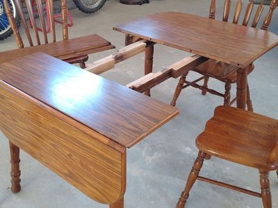 Table and 4 chairs
