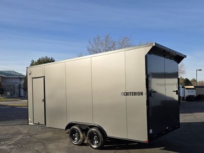 8x18 / 8.5x18 .080 Aluminum Exterior Enclosed Cargo Trailer Criterion 2026