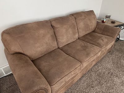 Couch, love seat and recliner