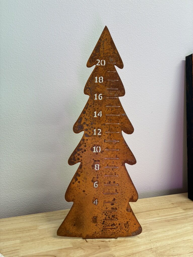 Gotta Have In Snow Country! Metal snow measure