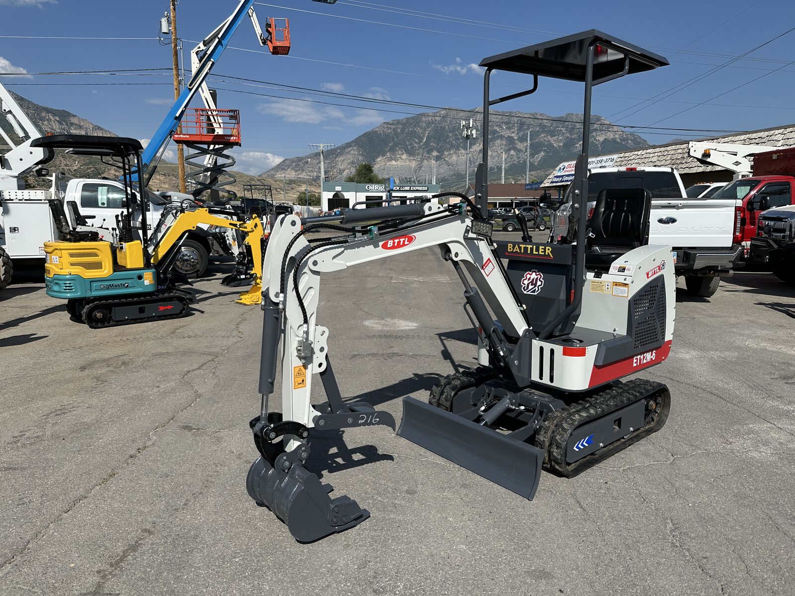 NEW Mini Excavator 2025 BTTL ET12M-6 Aux Hydraulics