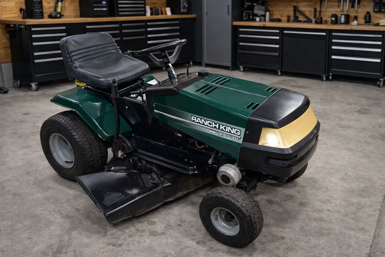 King Ranch Riding Mower