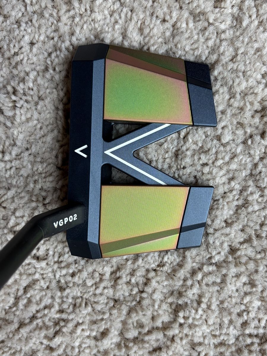 Vice Golf VGP02 Mallet Putter - Black / Iridescent- 34 inch 