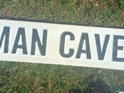man cave decorative sign
