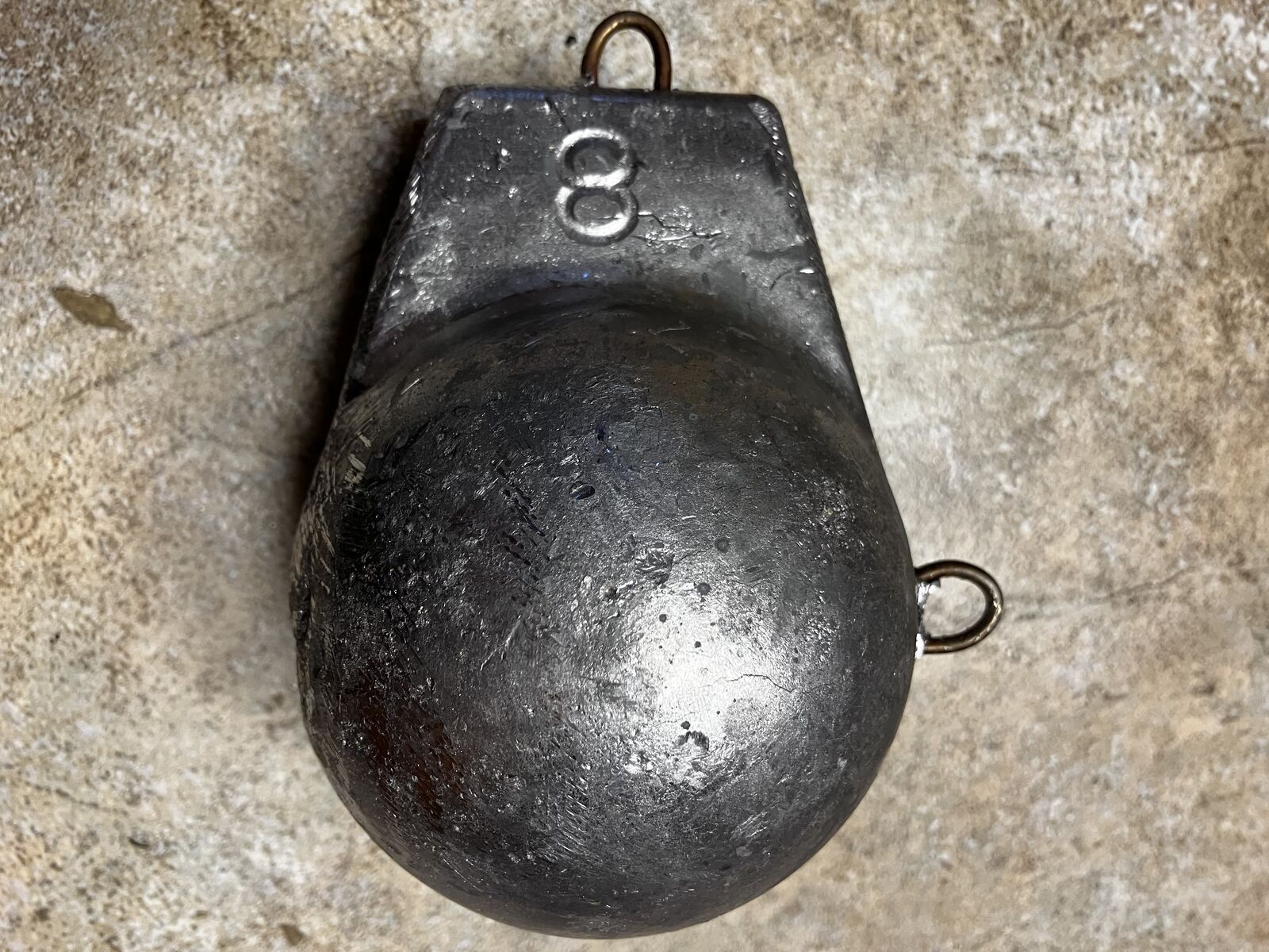 8 LB Down Rigger Lead Trolling Weights