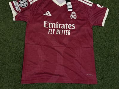 Adidas Real Madrid Mbappé #10 Away Soccer Jersey Size Large New With Tags