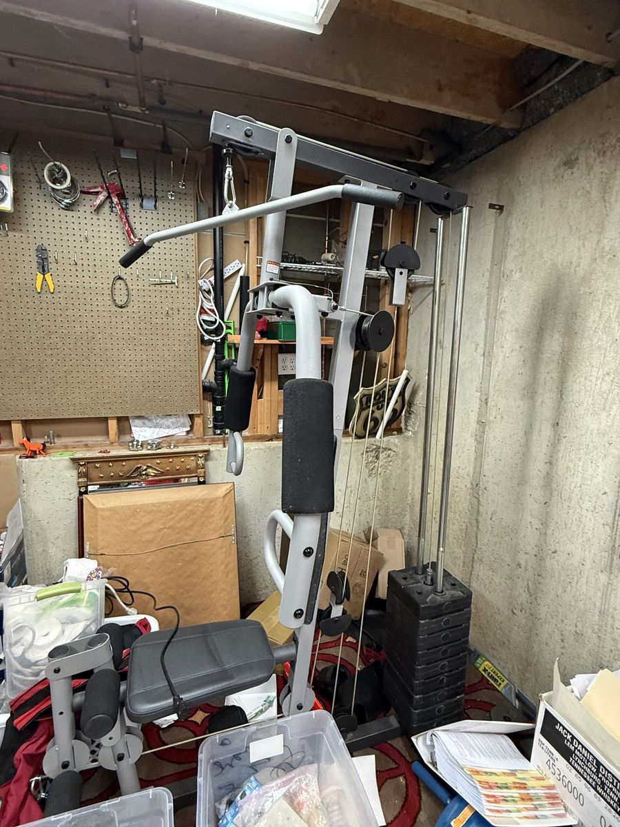 Gold's Gym Platinum Home Gym With Weight Stacks