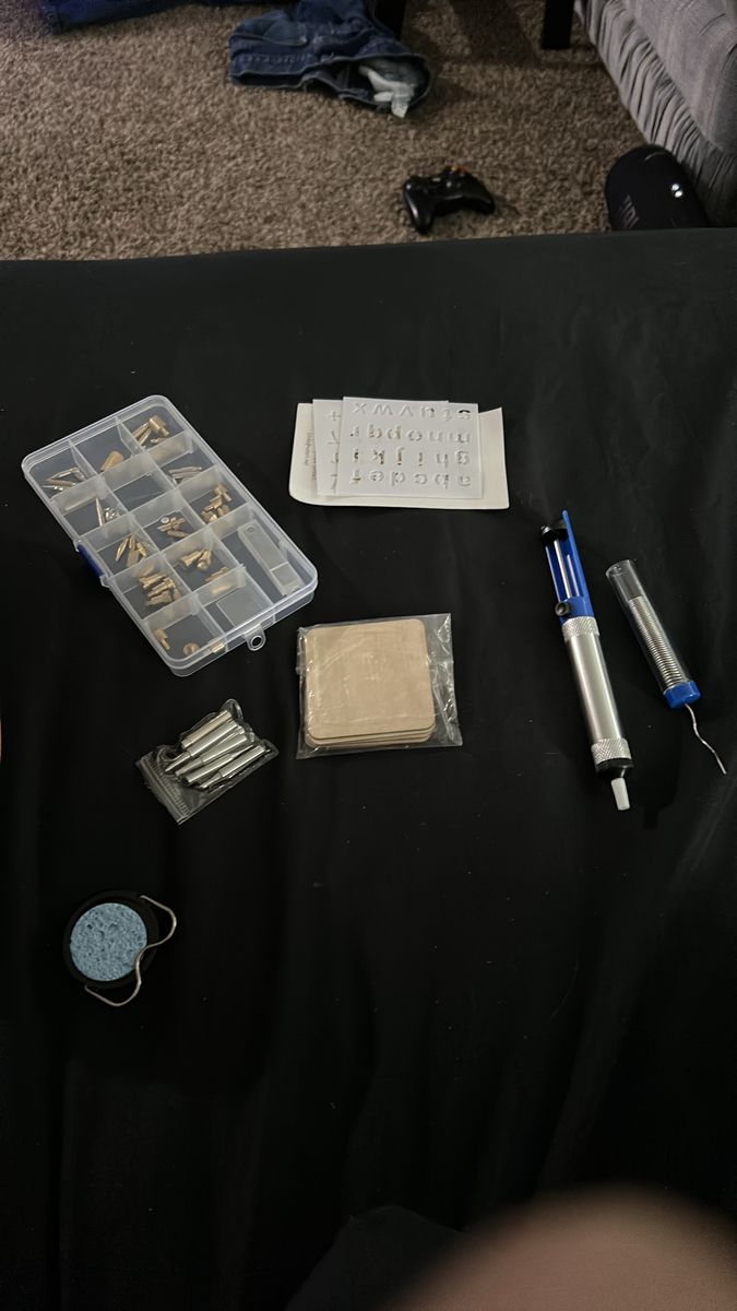 Soldering iron/wood burning kit