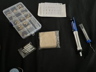Soldering iron/wood burning kit