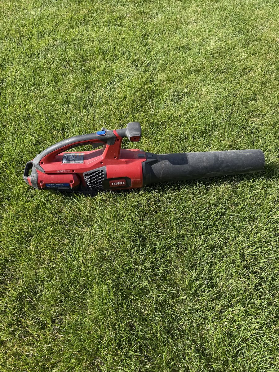 Used Toro Flex Force Power System 60V Leaf Blower - Cordless Electric Handheld Tool