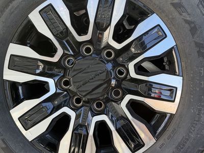 Brand new GMC sierra 3500 wheels and tires