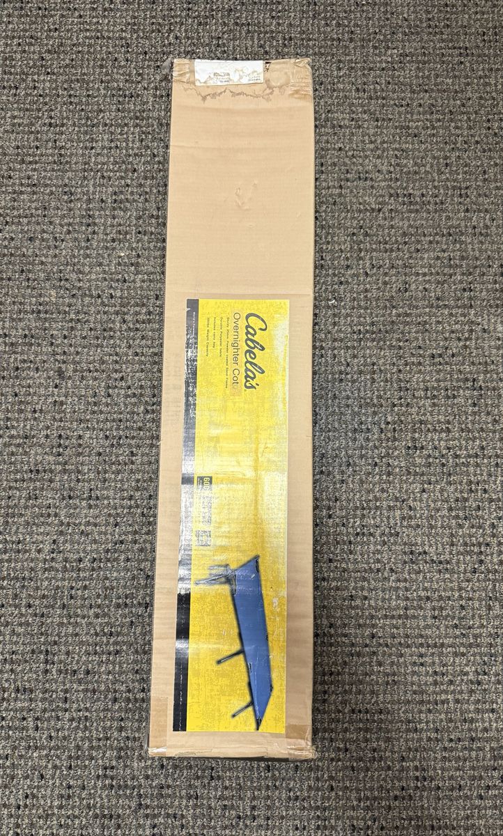 Cabela’s overnight cot