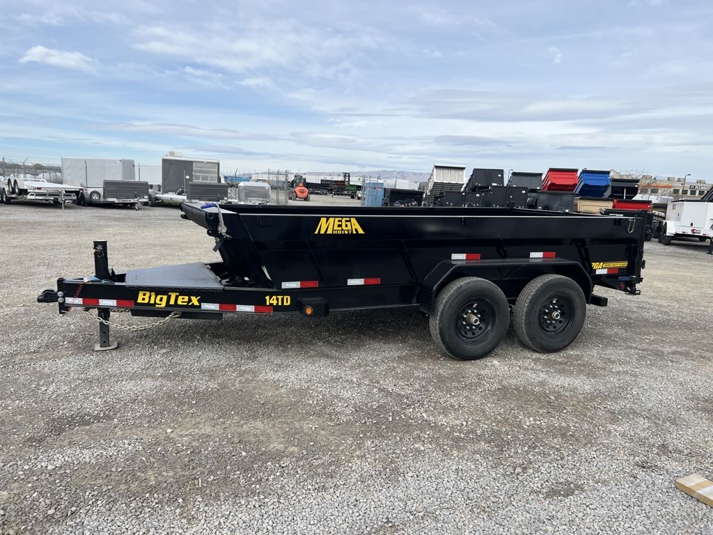 2026 Big Tex Trailers 7x14 14TD Heavy Duty Telesco