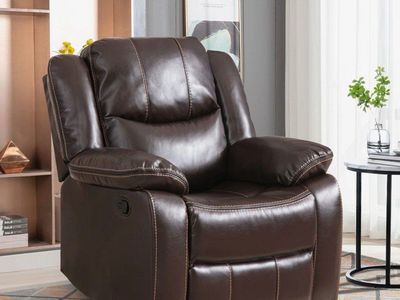 Luxurious Brown Recliner Chair