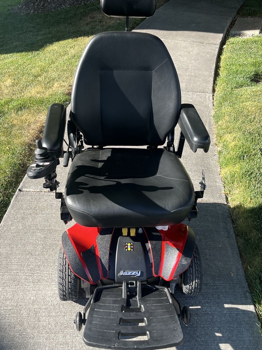 Jazzy Select Elite Power Wheelchair Electric Mobility Scooter Red/Black
