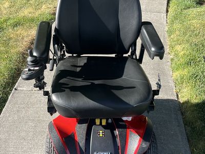 Jazzy Select Elite Power Wheelchair Electric Mobility Scooter Red/Black