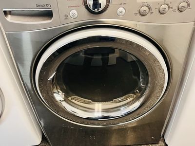 LG stainless electric dryer