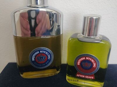 British Sterling Cologne and Aftershave