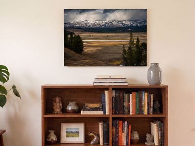 Fine Art Metal Print – "Grand Teton Autumn" (Signed by Local Artist)