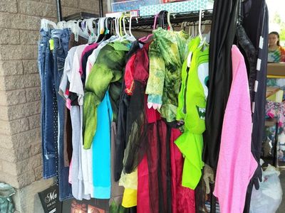 Yard Sale! In the Carport due to rain!