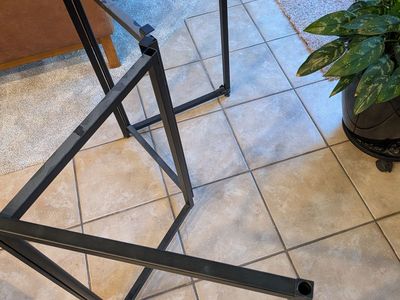 Table Desk Portable, light weight and compact. Will fold up flat Excellent condition