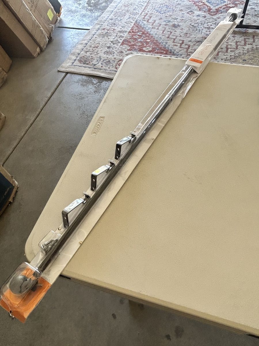 New Curtain Rod - Adjustable 48 in to 86 in