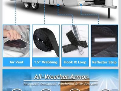 27-30 Ft Fruno travel trailer cover