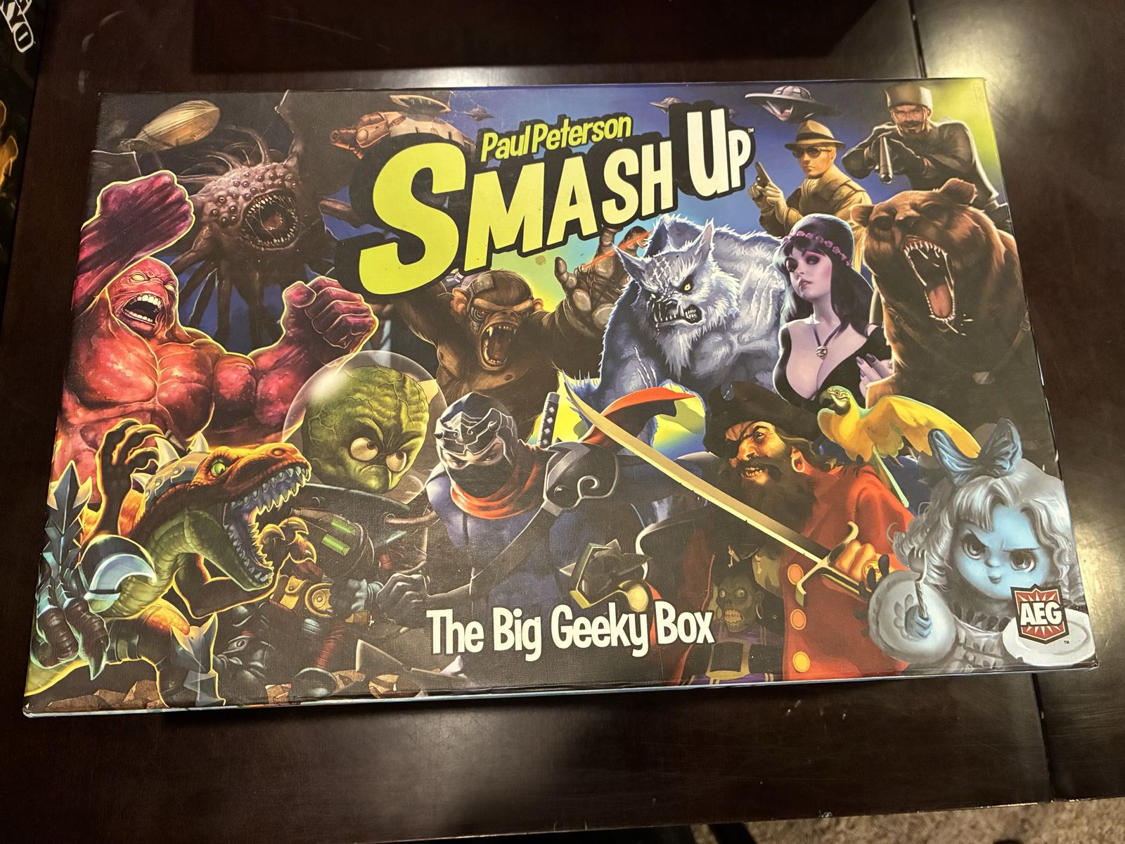 Smash Up: The Big Geeky Box Board Game Expansion Storage Box AEG