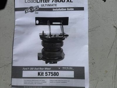 Ford F350 Air Lift System