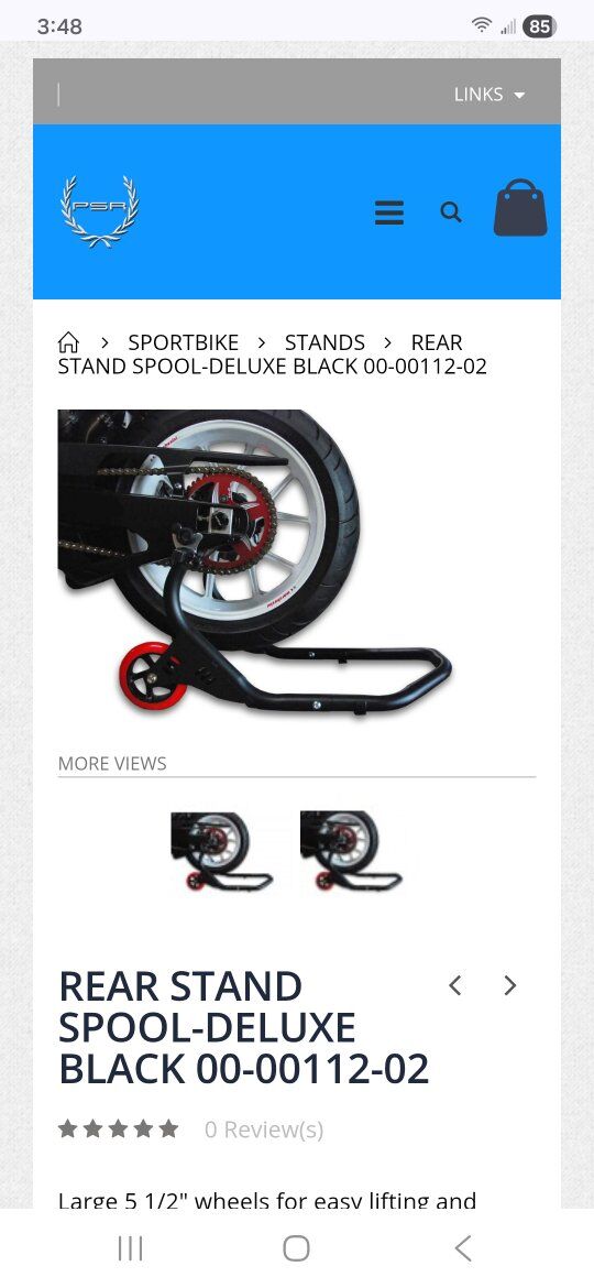 rode bike motorcycle Stand