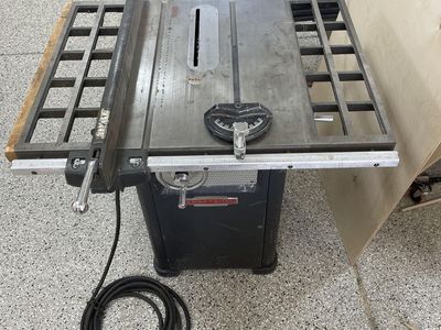 Vintage Craftsman cabinet saw