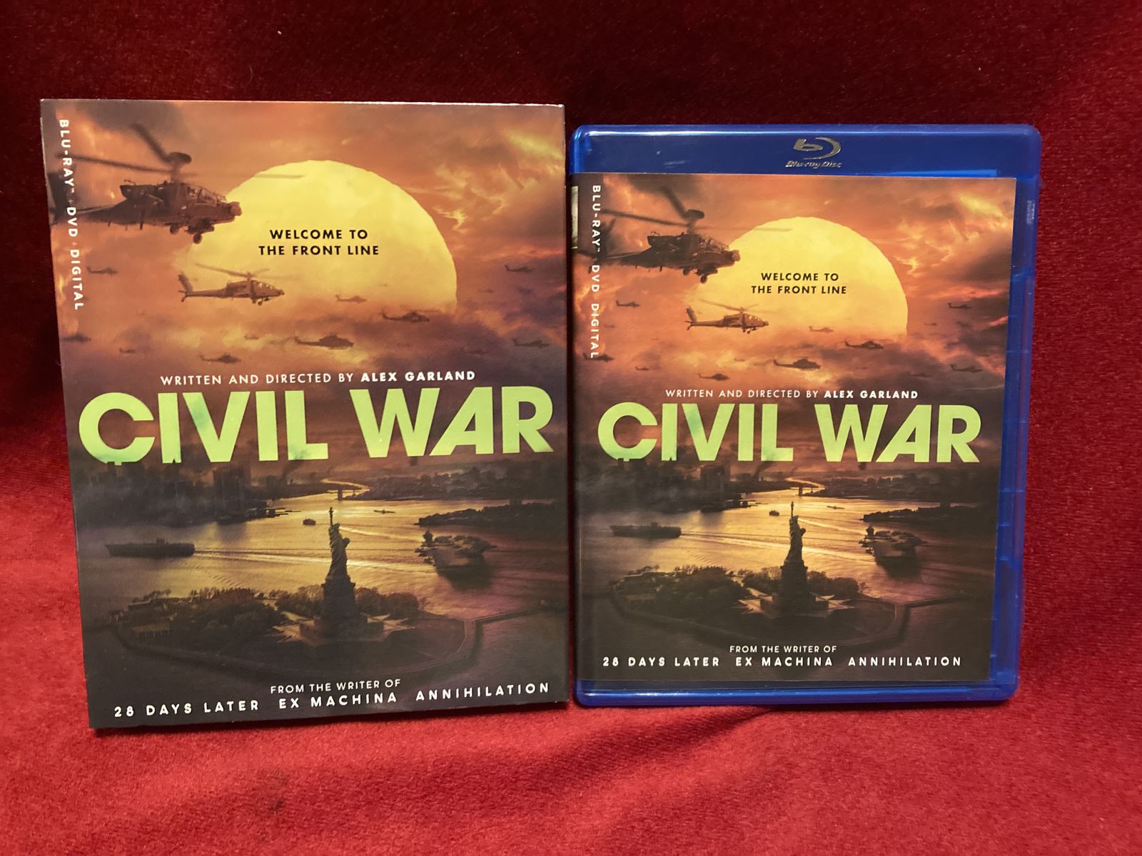 Civil War Blu Ray & DvD
