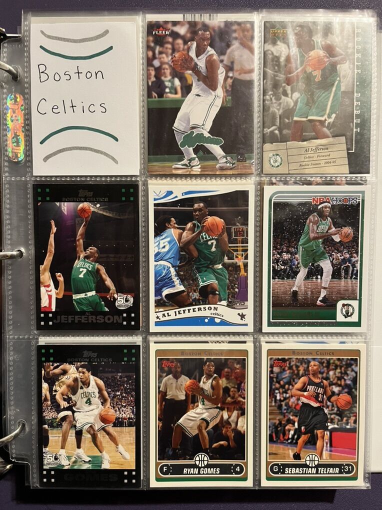 Boston Celtics Basketball Cards