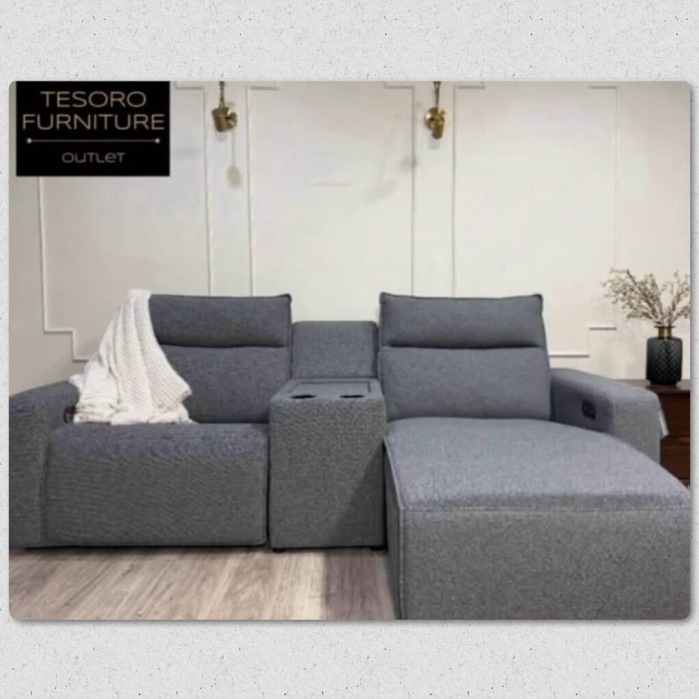 ASHLEY MODERN RECLINER SOFA FREE DELIVERY