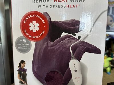 Sunbeam Renue Heat Wrap for Neck & Shoulders Spread Heat