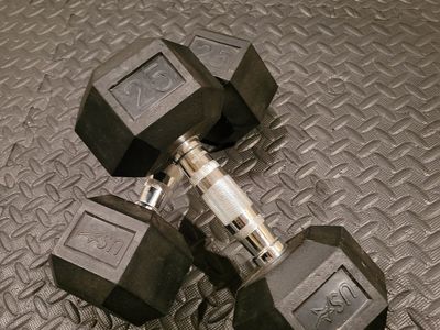25 Lbs Pair Dumbbells