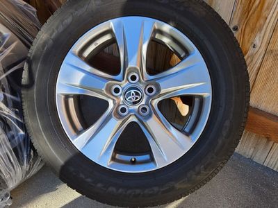 Original factory Toyota wheels removed from my 2025 Toyota RAV4 Hybrid XLE AWD.