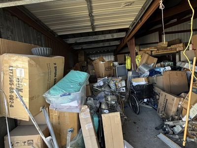Storage unit full of new merchandise