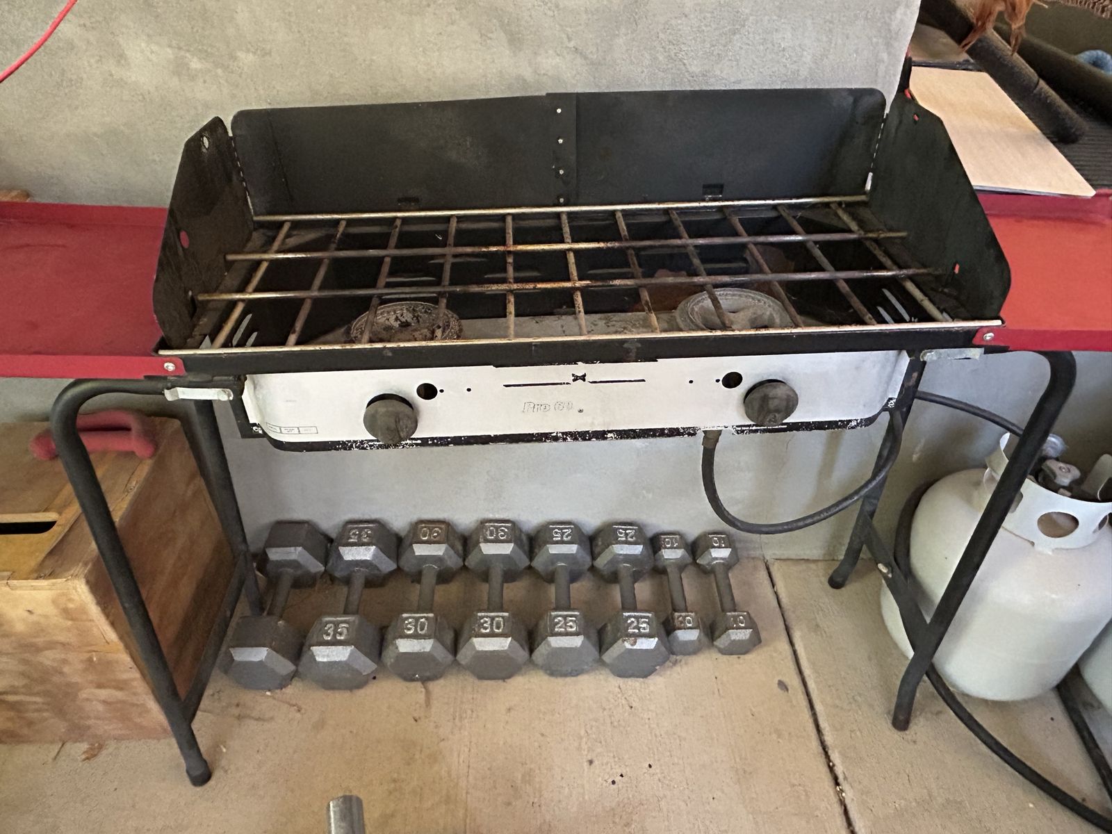 Camp Chef Pro 60 Portable 2-Burner Propane Camp Stove - Functioning, Well-used Condition